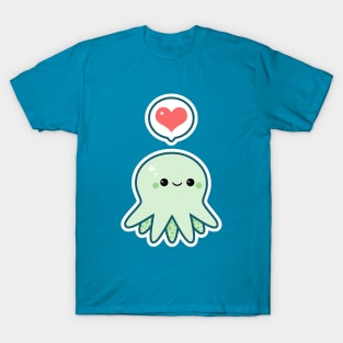 Kawaii Octopus T-Shirt